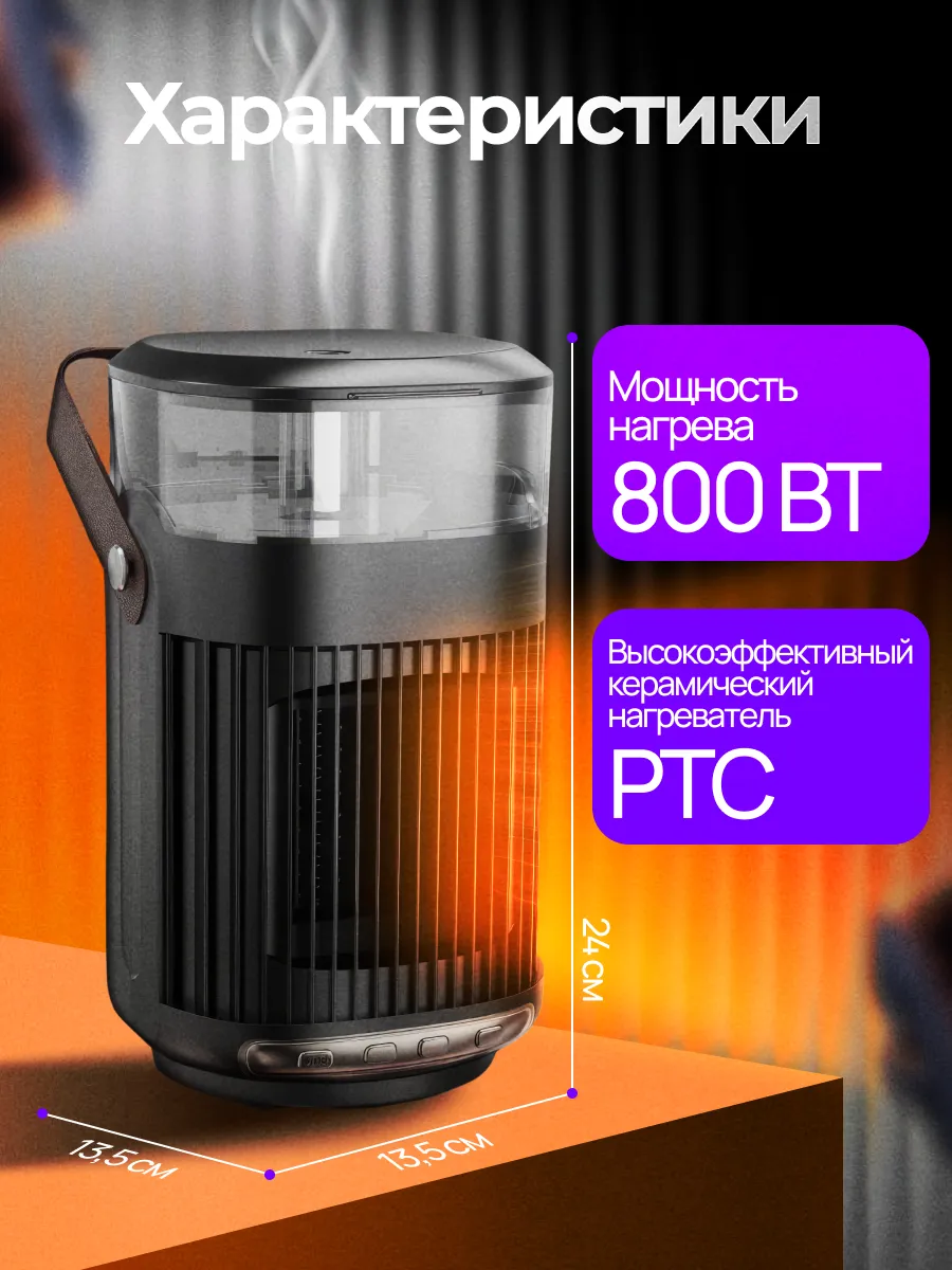 Тепловентилятор 3 в 1